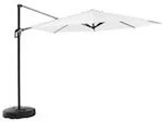 Prisvenlig haveparasol i polyester