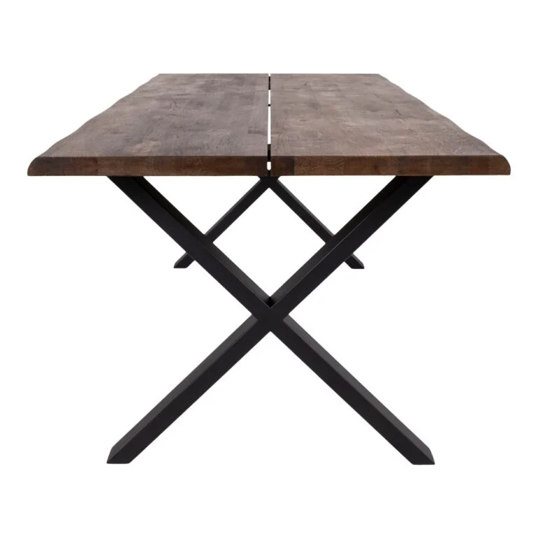 Skagen plankebord | Røget eg m. sort stel