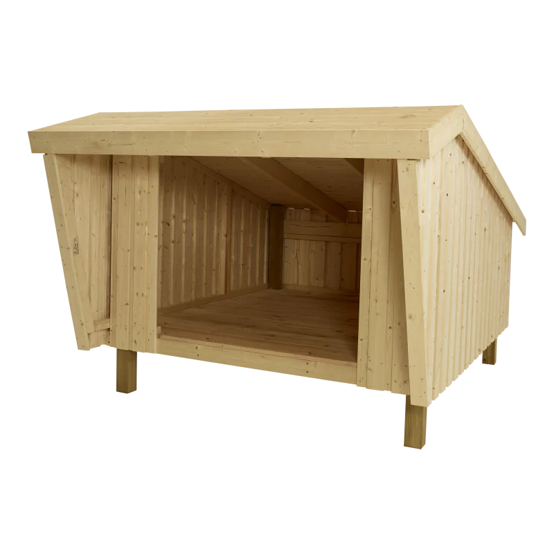 plus shelter i træ saml selv