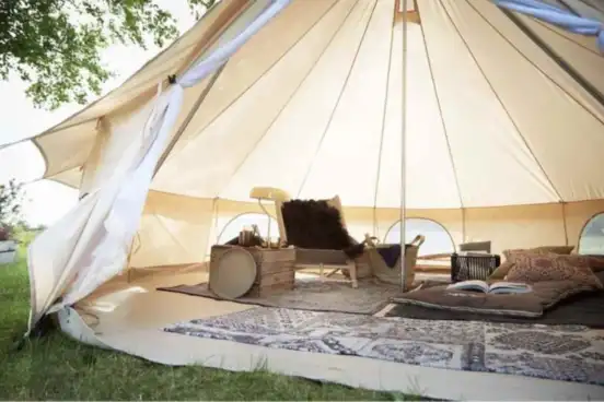 glamping telt