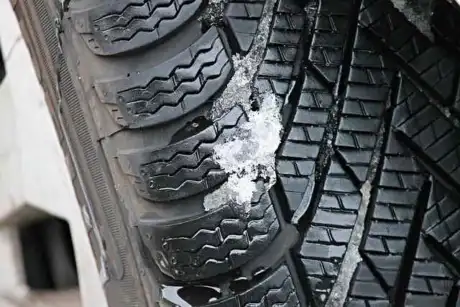 Vinterdæk med sne